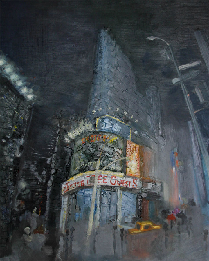 李萍《城市错觉》布面油画 80x100cm - 副本.jpg
