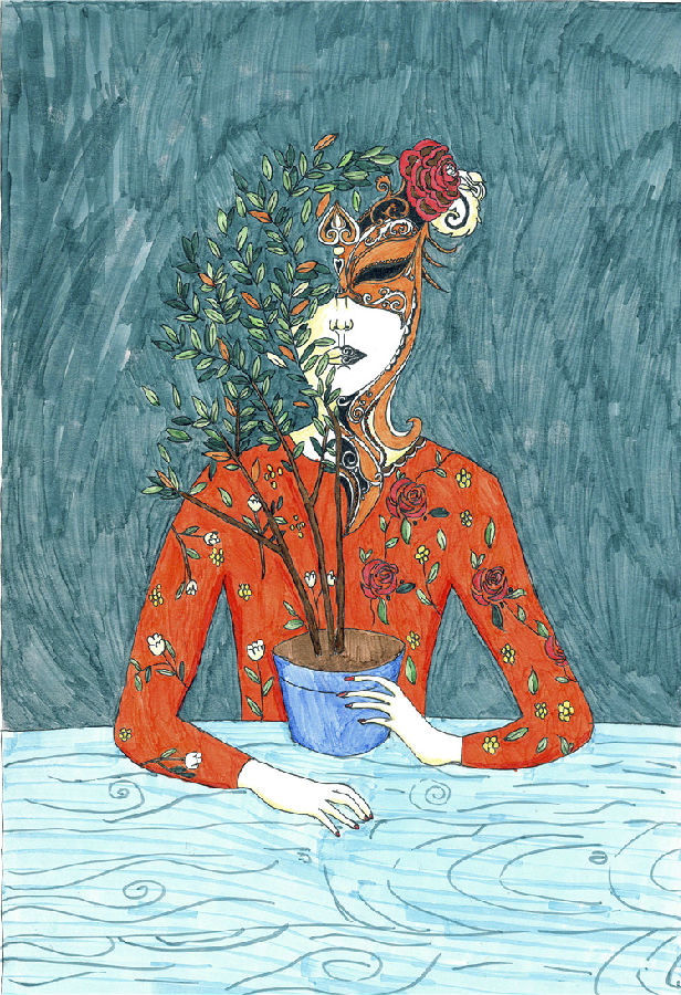 【优秀作品】 秦甜甜 15级动画专业 君子坦荡荡,小人长戚戚。——孔子.jpg